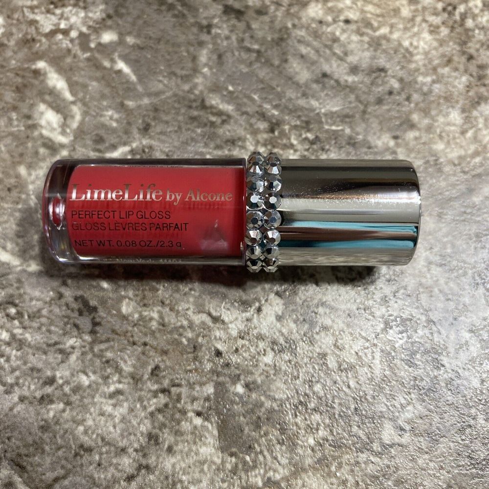 Limelife By Alcone Perfect Lip Gloss Courage‎ Travel Size NWOB